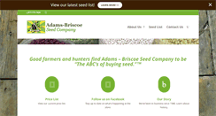 Desktop Screenshot of abseed.com